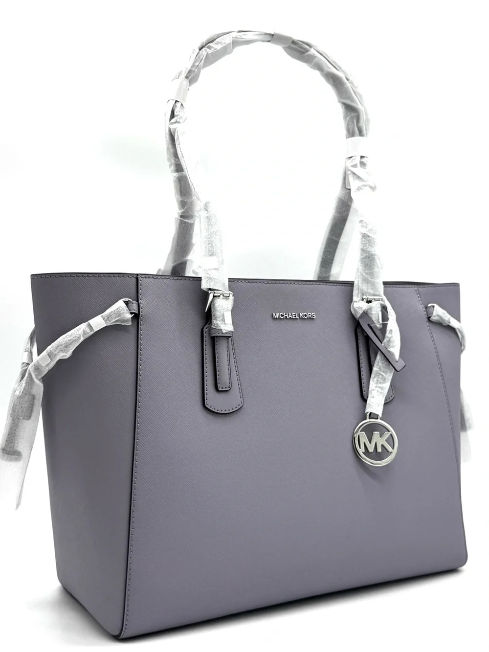 Michael Kors Voyager Large Leather Tote Bag - Lilac